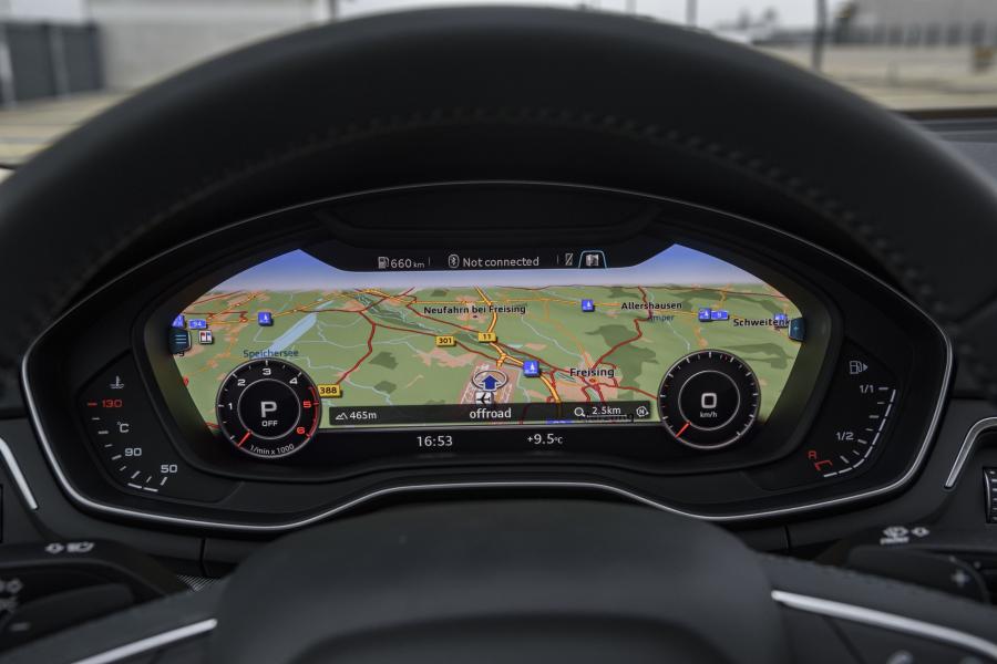 Панель приборов Audi A4 Allroad 2.0 TDI Quattro (B9) 2016 года  (WW) (фото 18 из 20)